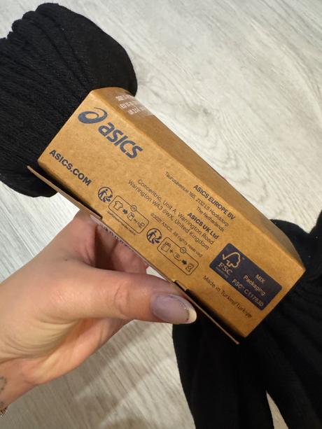 Černé ponožky vel.35-38, asics,35 / 36 / 37 / 38