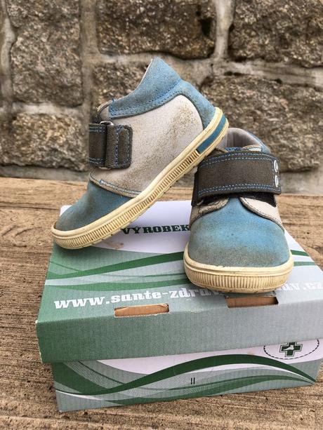 Celoroční kožené boty vel. 25, santé(záruka 09/21), santé,25