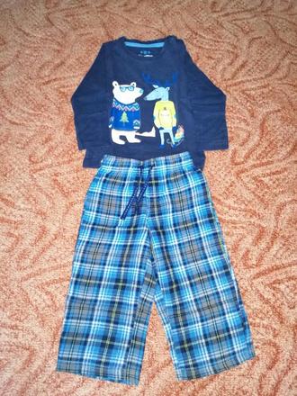 Chlapecké dvoudílné pyžamo, lupilu,86