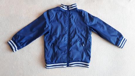 Šusťáková bunda, bundička podšitá fleesem, vel.110, pepco,110