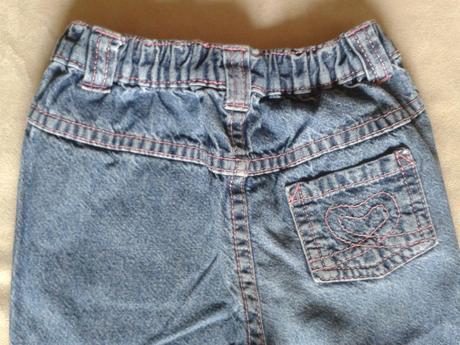 Džínečky s růžovou nitkou, george,80