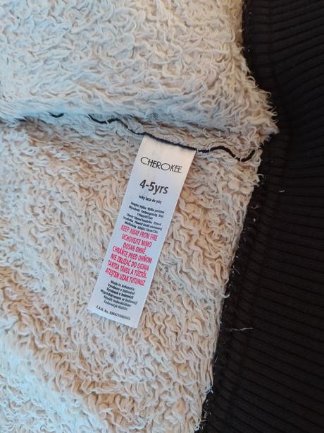 Bunda - teplejší - jaro/podzim vel. 110 - 4-5let, cherokee,110