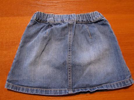 Dívčí  džínová sukýnka vel 122, f&f,122