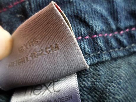 Riflová sukně, next,152