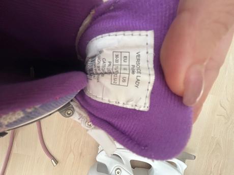 Lední brusle tempish verso ice girl fialové rostou, tempish,30