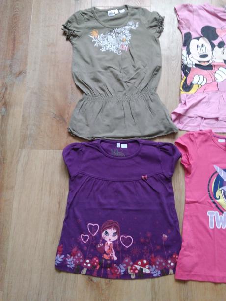 3 x tunika, vel 110/116, disney, caa, ..., disney,110