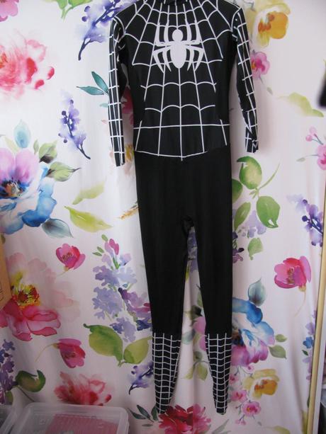 Karnevalový celotělový overal spiderman,
