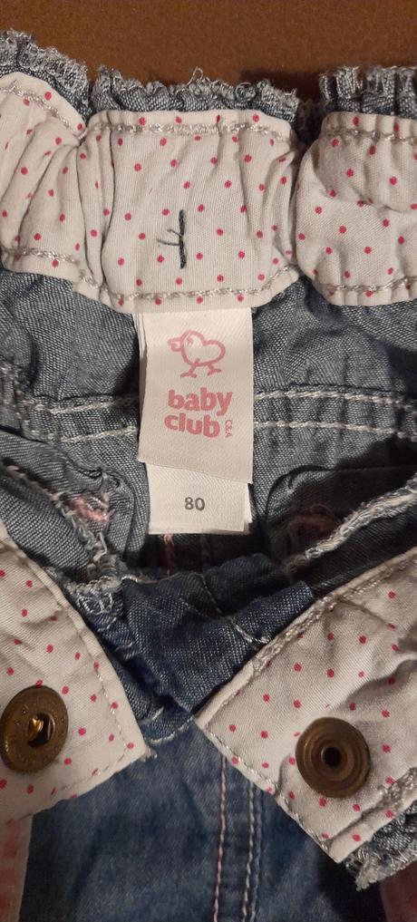 Dívčí letní 3/4 kalhoty c&a, vel.80, c&a,80