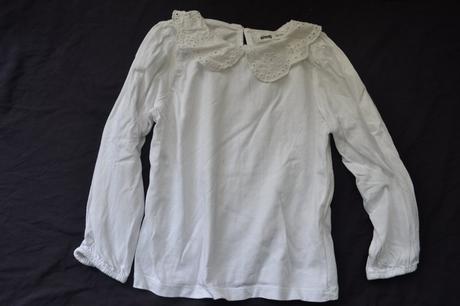 Bílé dívčí tričko v.104, sinsay,104