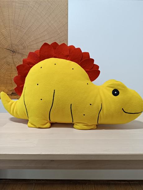 Plyšák - polštář dinosaurus,