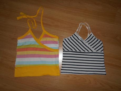 Dívčí trika vel.128/134 2 kusy, 128
