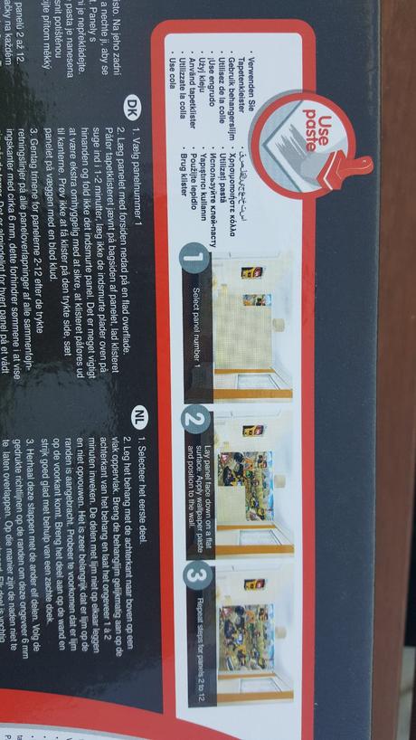 3d tapeta walltastic jcb, 