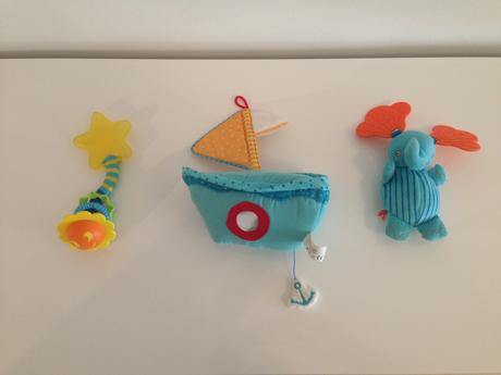 Hrací deka lamaze vesmír+kolotoč+usínaček+kousátko, 