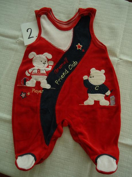 Dětské oblečení - 3 ks, 50–62