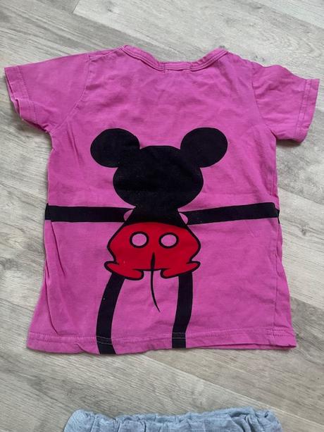 Sada tricko a kraťasy micky mouse, 104–116