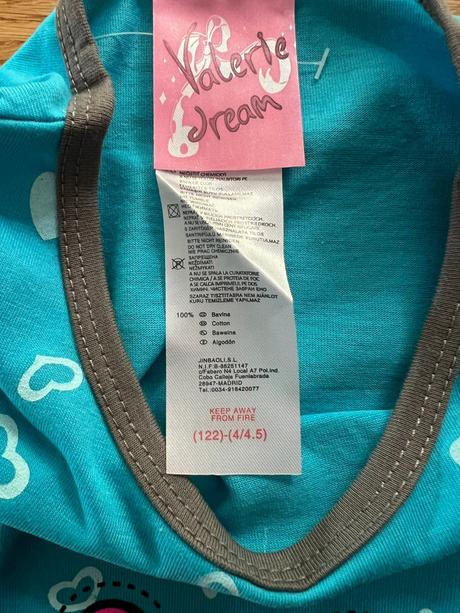 Pyžamo dvojdílné valerie dream vel. 122, 122