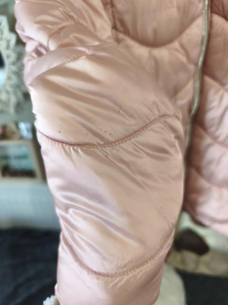 Světle růžová prošívaná bunda xs / 164, reserved,164