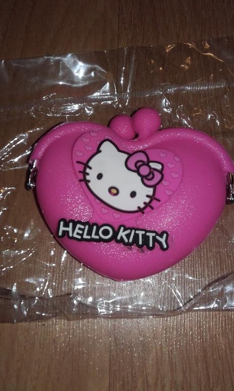 Silikónová peňaženka hello kitty, 