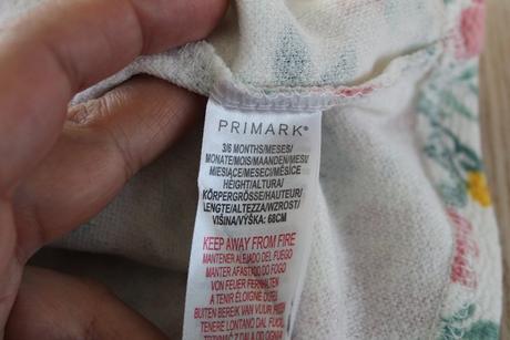 Tričko vel. 3 - 6m, primark,68