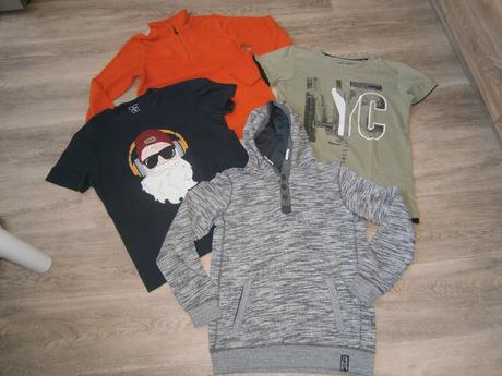 Setík mikiny + trika vel. 158-164, 158