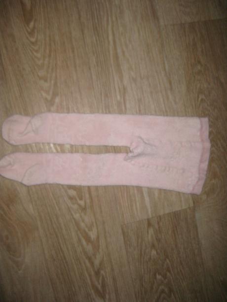 Teplé zimní froté punčochy, punčocháče, 80