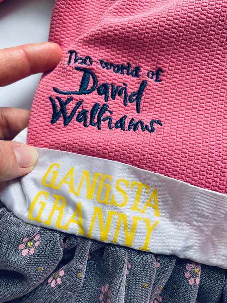 An7/ kostým šaty gansta granny - v.116 zn. david w,