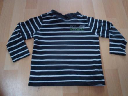 Triko proužkované, vel. 92/98, okay,92