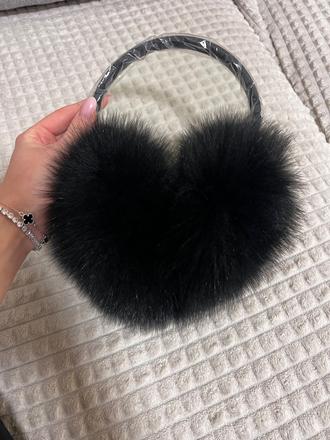 Klapky na uši zo živej kožušinky, 