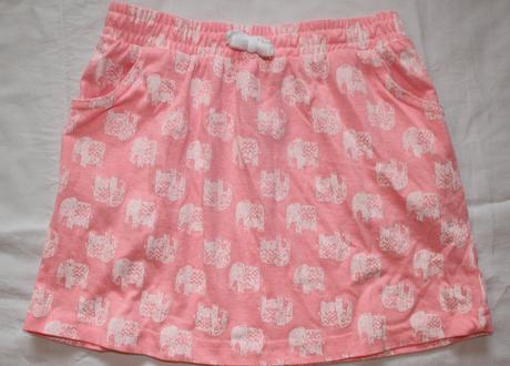 Bf173. jemně neonová sukně 4-5 let, george,110