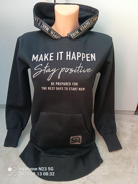 Dlouhá mikina zn."page one young" vel."146/152", 146