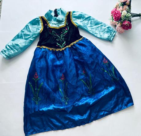 An10/ kostým anna frozen - v.6/7 let (130), 