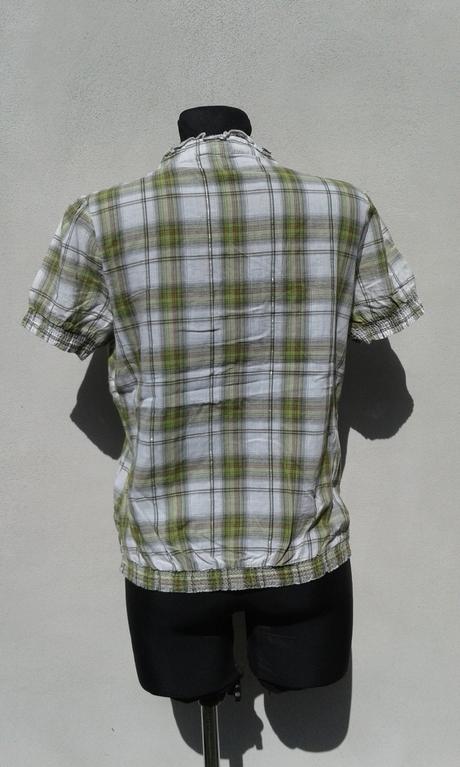 Plátýnkový top blůzka clockhouse - vel.m/38, clockhouse,m