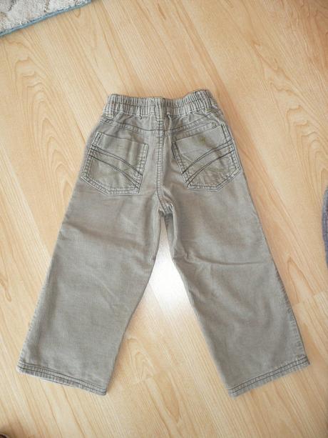 Chlapecké kalhoty manšestráky, vel.104, dopodopo,104