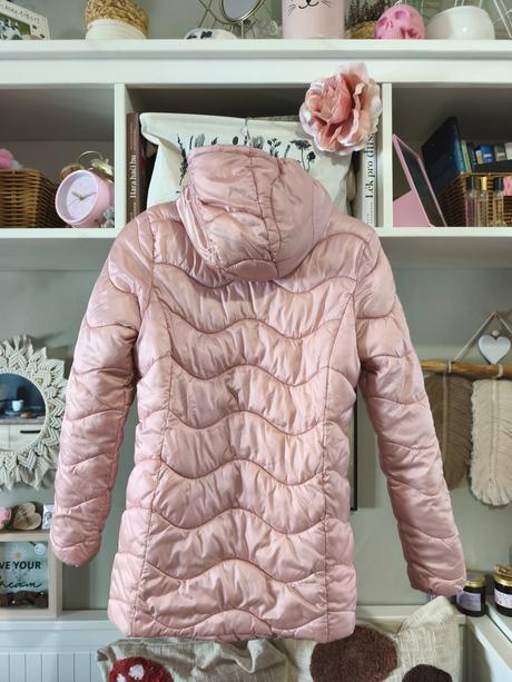 Světle růžová prošívaná bunda xs / 164, reserved,164