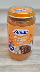 Sunar Stroganoff s hovězím a rýží