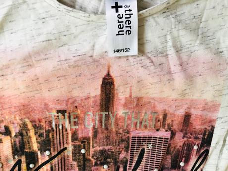 4 trička dlouhý rukáv 146 až 152, c&a, alive, c&a,152