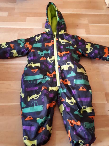 Autíčková zimní kombineza vel. 86, bluezoo,86