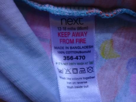 Tričko s květy kr.r., vel. 86, next,86