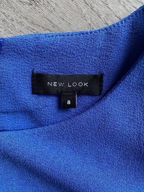 Krásné modré šaty zn.new look vel.36/s, new look,36
