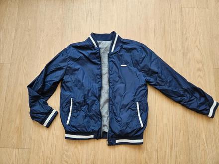 Oboustranná bunda jaro/podzim, vel. 140/146, 140