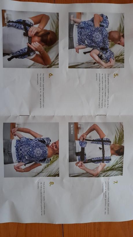 Detské nosítko belenka, be lenka