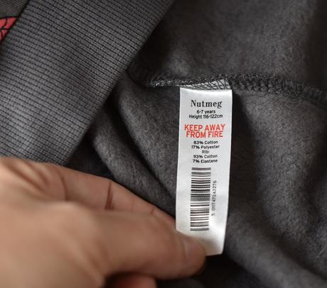 Mikina vel. 6 - 7 let, nutmeg,116