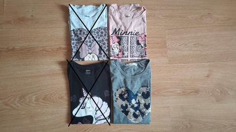 Trička s dlouhým rukávem, disney,140