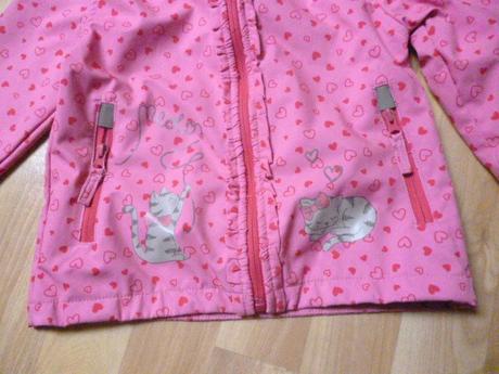Kočičková softshel bunda 2-3, kiki&koko,98