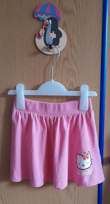 Bavlněná sukýnka hello kitty, vel.110/116, hello kitty,110