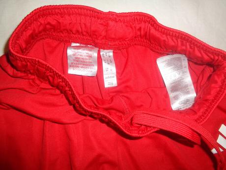Červené šortky adidas, adidas,140