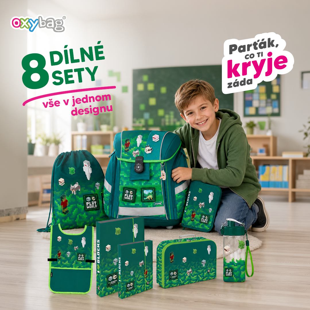Školní aktovky, batohy a školní sety Oxybag Školní aktovky, batohy a školní sety Oxybag