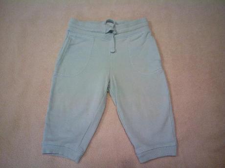 Bavlněné tepláčky na doma, h&m,74