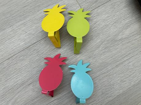 Svorky, spony, závaží na ubrus, 30 ks, 