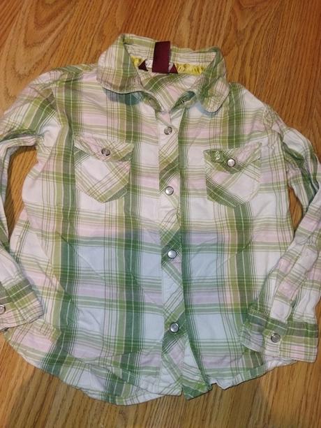 Kostkovaná košile 98, h&m,98